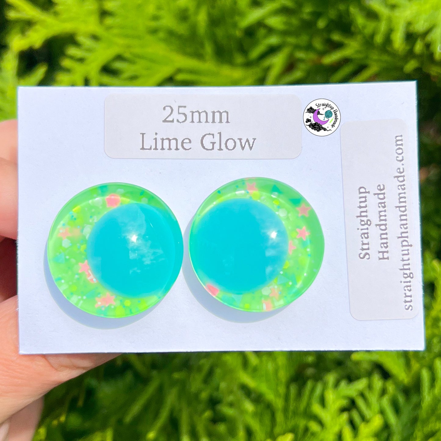 Glow in the Dark Colored Pupil Kawaii Safety Eyes