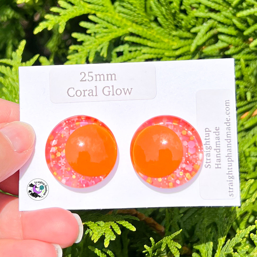 Glow in the Dark Colored Pupil Kawaii Safety Eyes