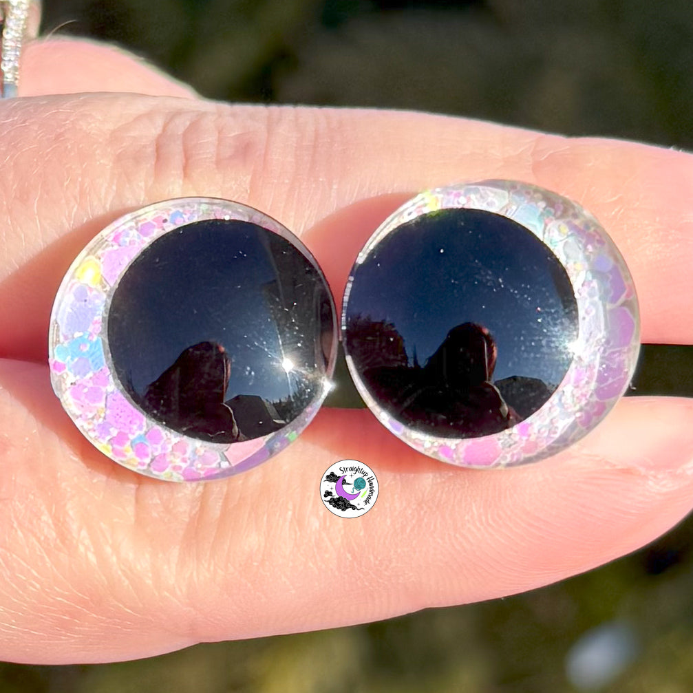 Opal Dreams Black Kawaii Safety Eyes