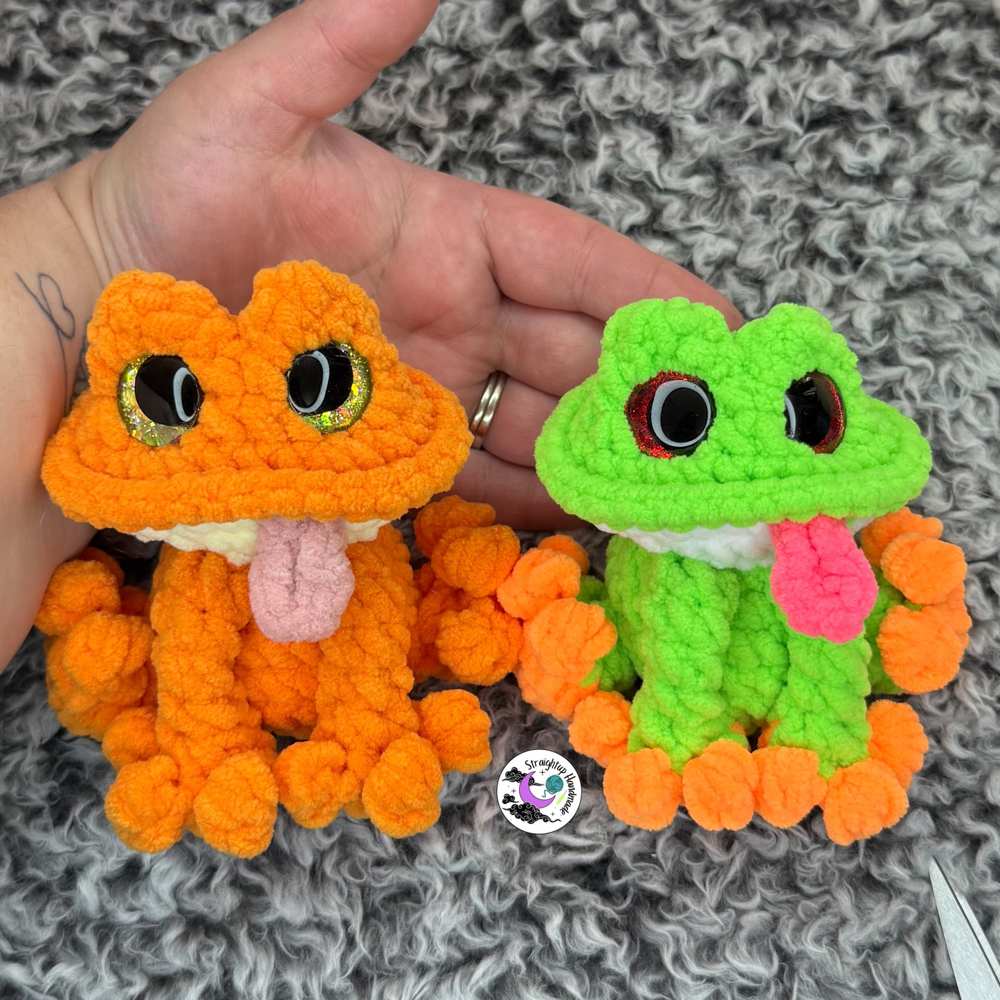 Flynn the Baby Frog Crochet Pattern