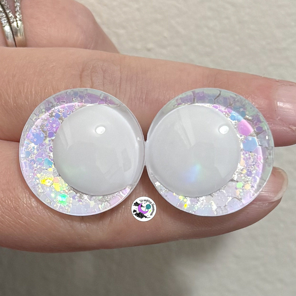 Opal Dreams White Kawaii Safety Eyes