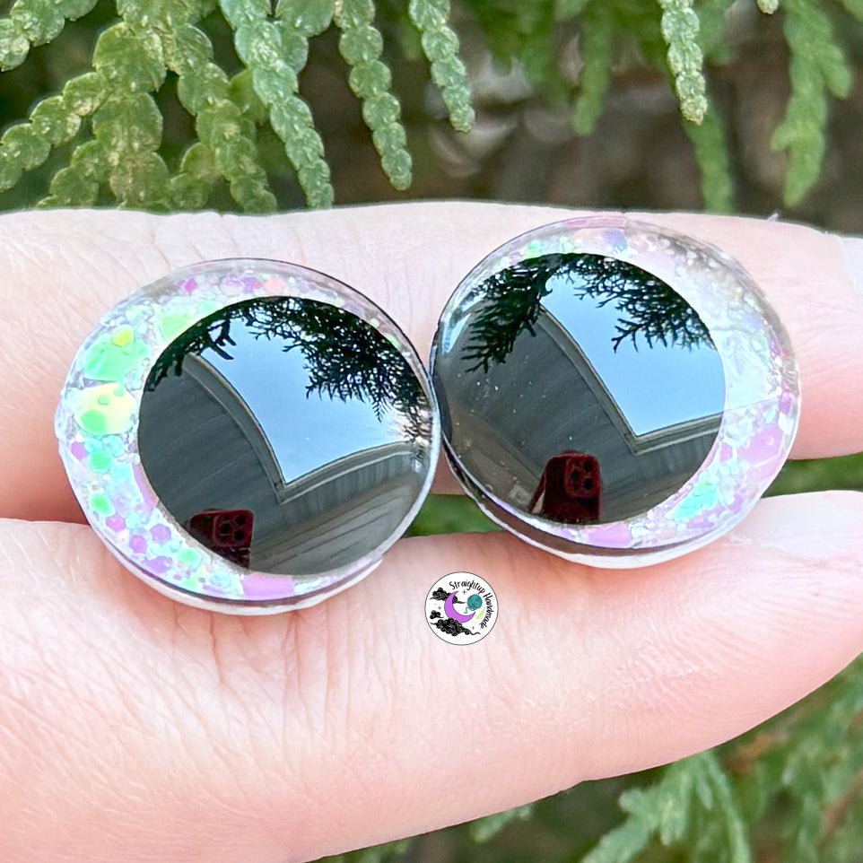 Opal Dreams Black Kawaii Safety Eyes