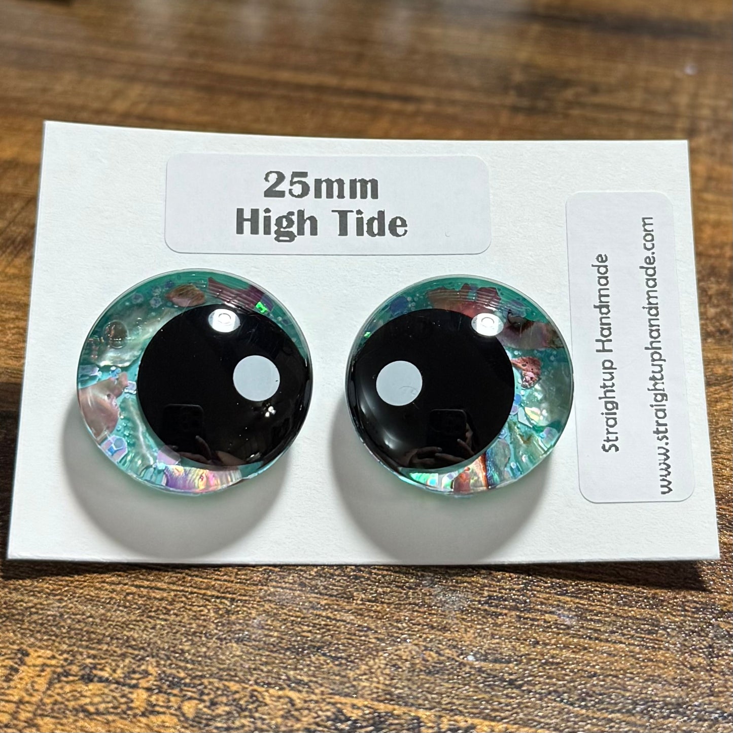 Summer White Dot Kawaii Safety Eyes