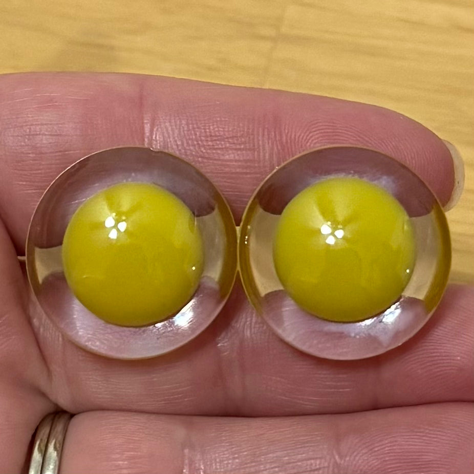 Colored Centered 3D Safety Eyes