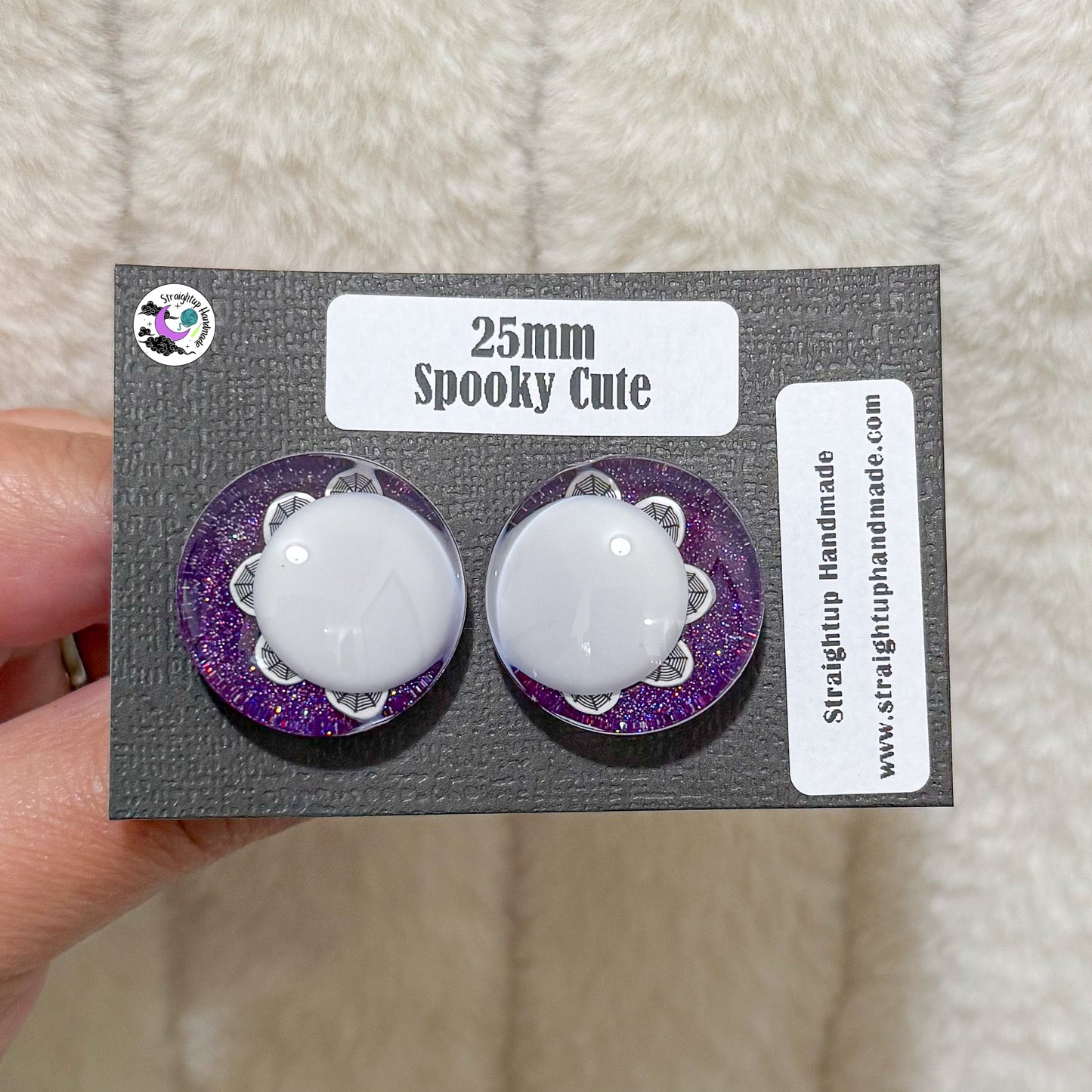 Halloween White Kawaii Safety Eyes