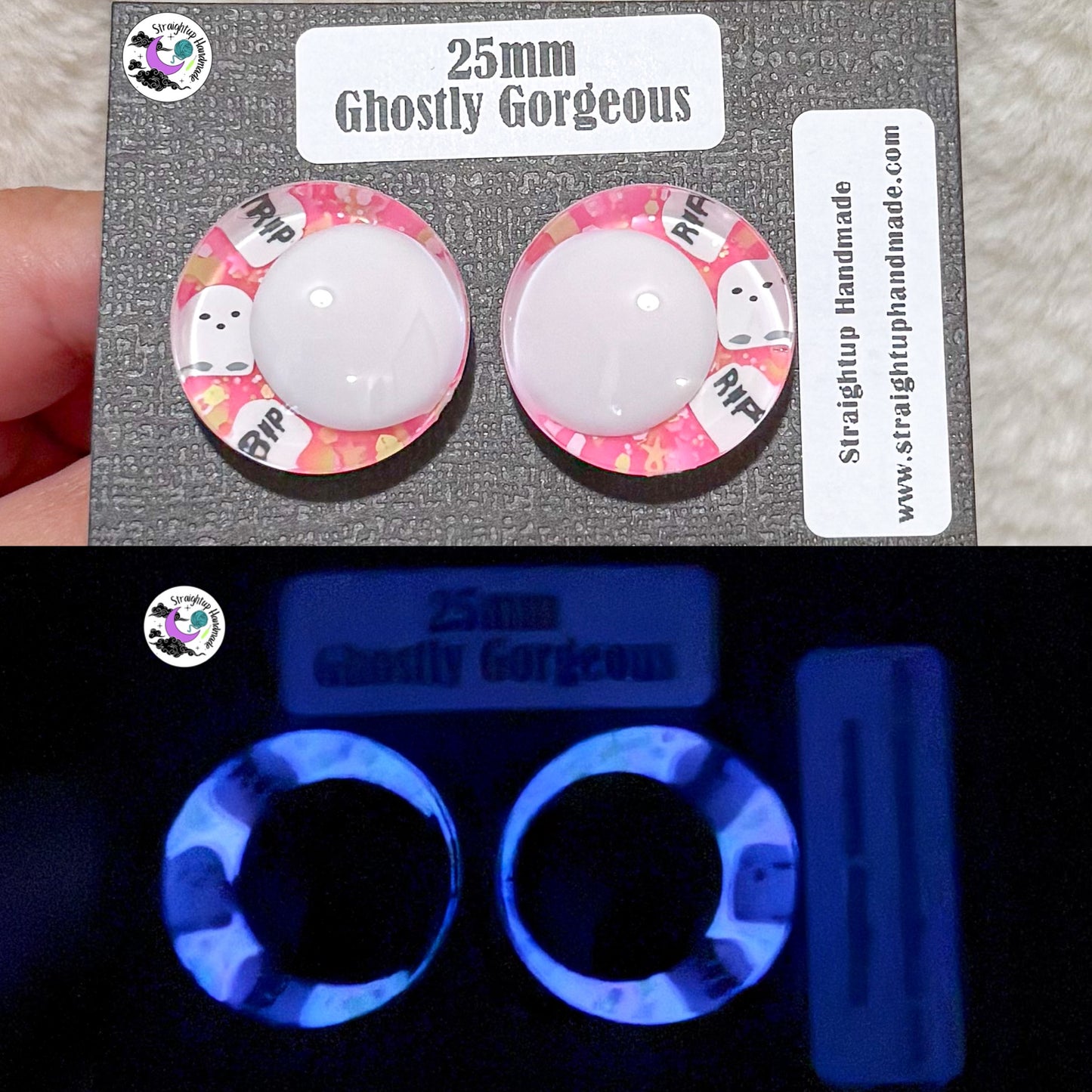 Patreon Halloween White Kawaii Safety Eyes