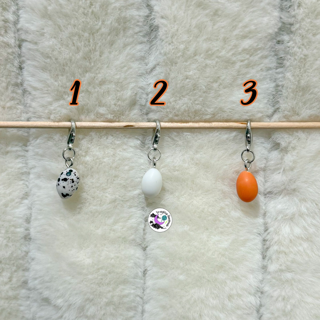 Egg Stitch Markers
