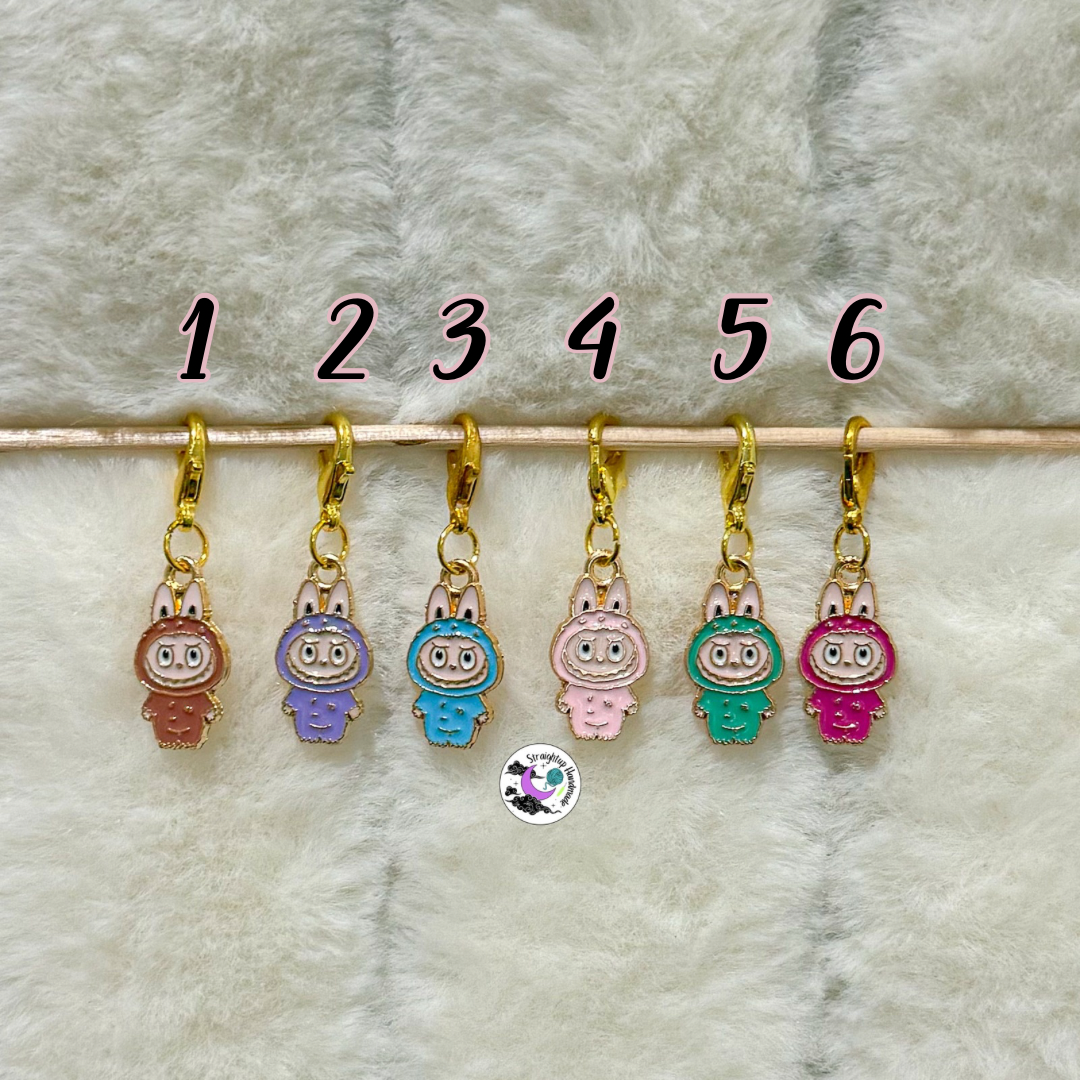Monsters Labu Stitch Markers