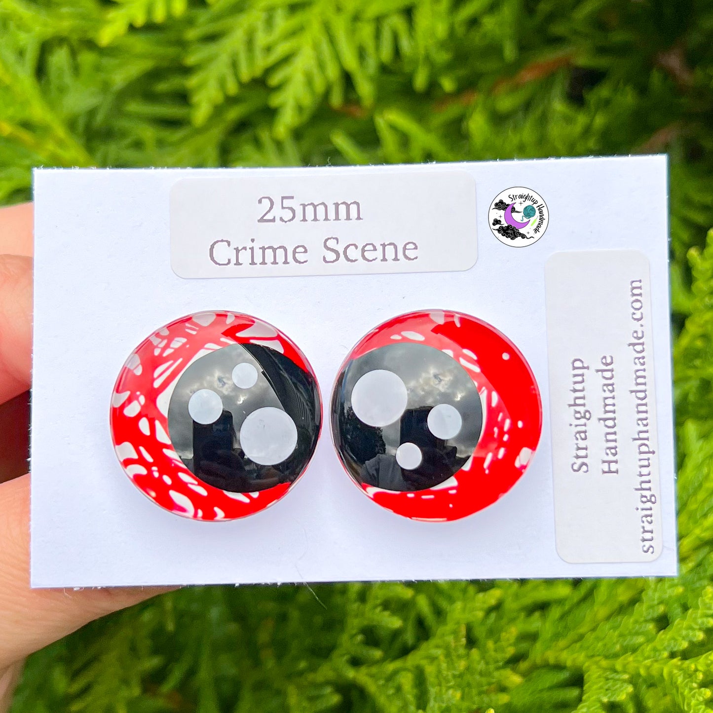 Halloween Cartoon Black Kawaii Safety Eyes