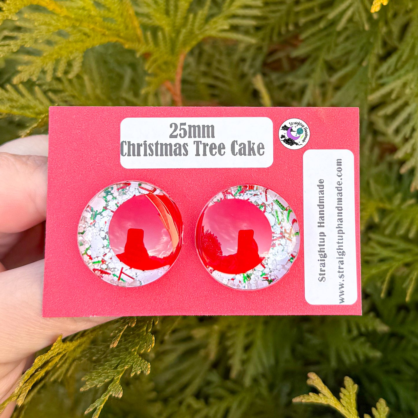 Christmas Red Kawaii Safety Eyes
