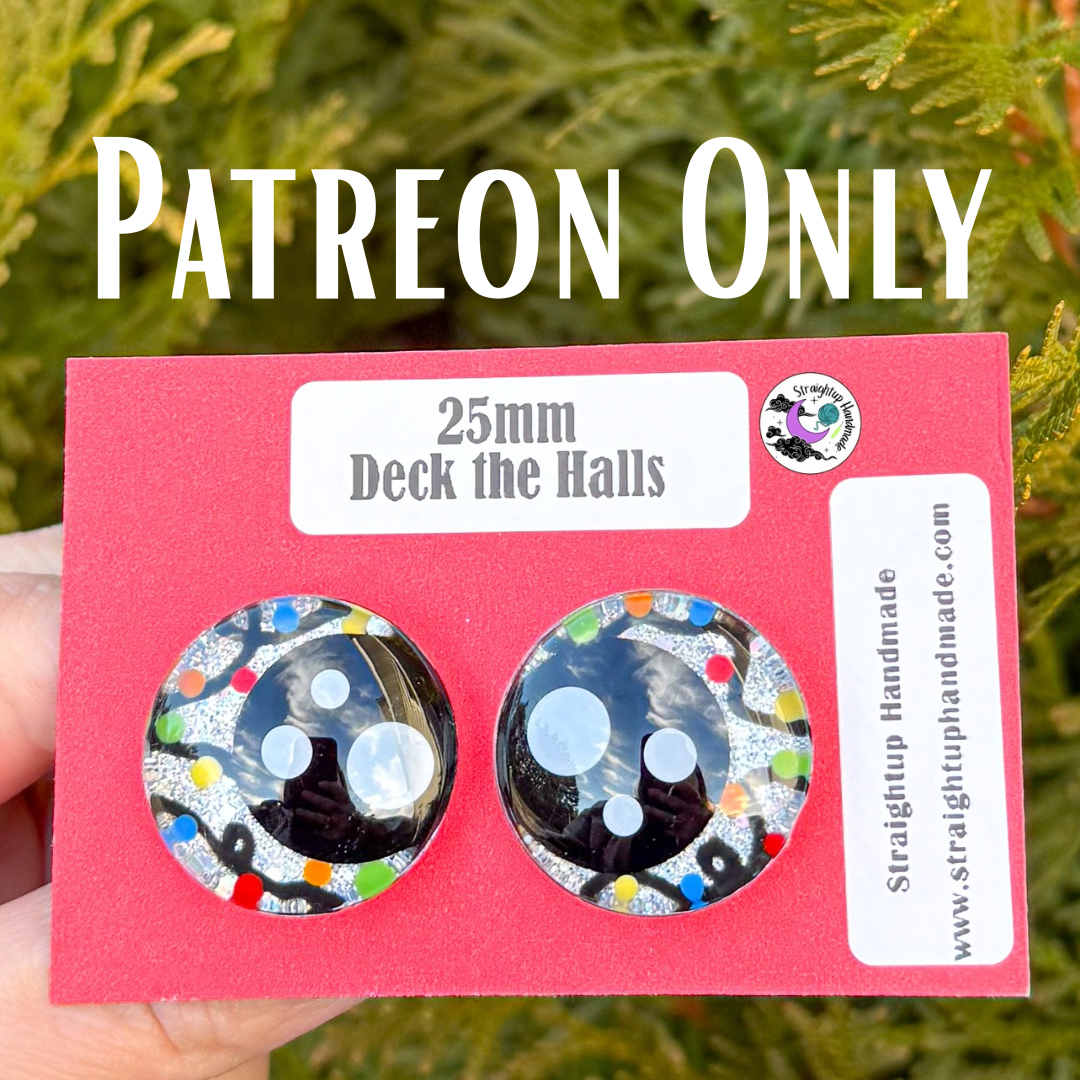 Patreon Christmas Cartoon Kawaii Safety Eyes