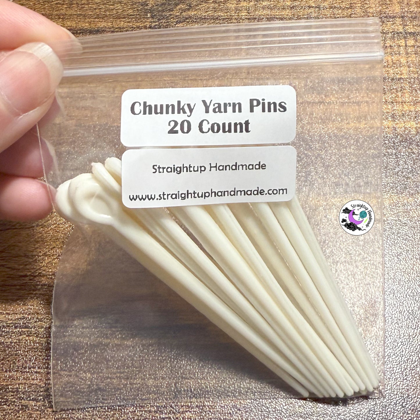 Chunky Yarn Pins