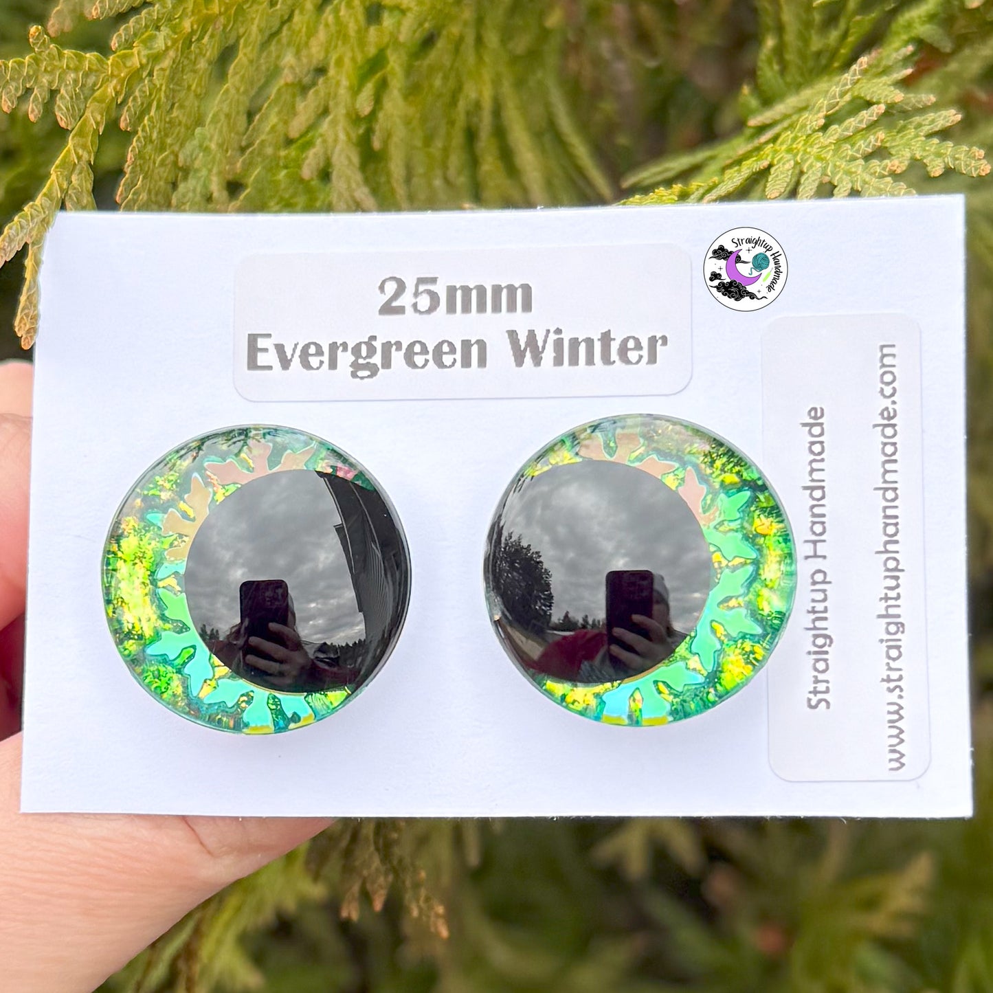 Evergreen Winter Kawaii Safety Eyes