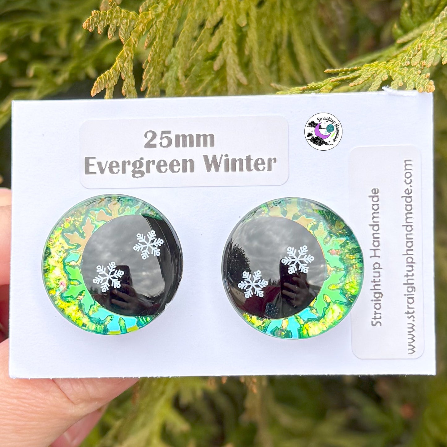 Evergreen Winter Kawaii Safety Eyes