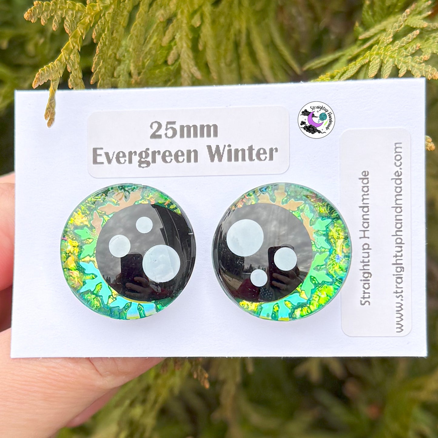 Evergreen Winter Kawaii Safety Eyes