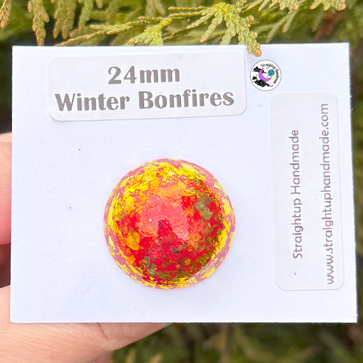 Winter Hand Painted Safety Button/Nose/Ornament/Eye