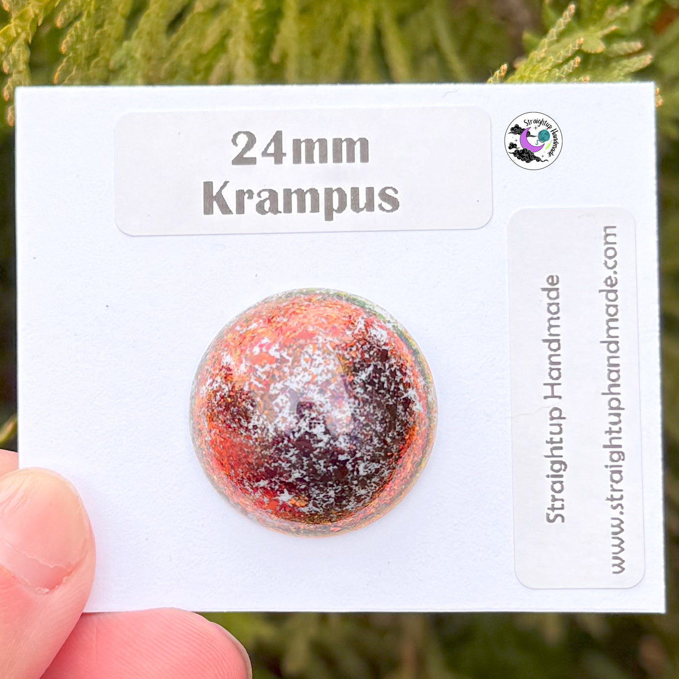Winter Hand Painted Safety Button/Nose/Ornament/Eye