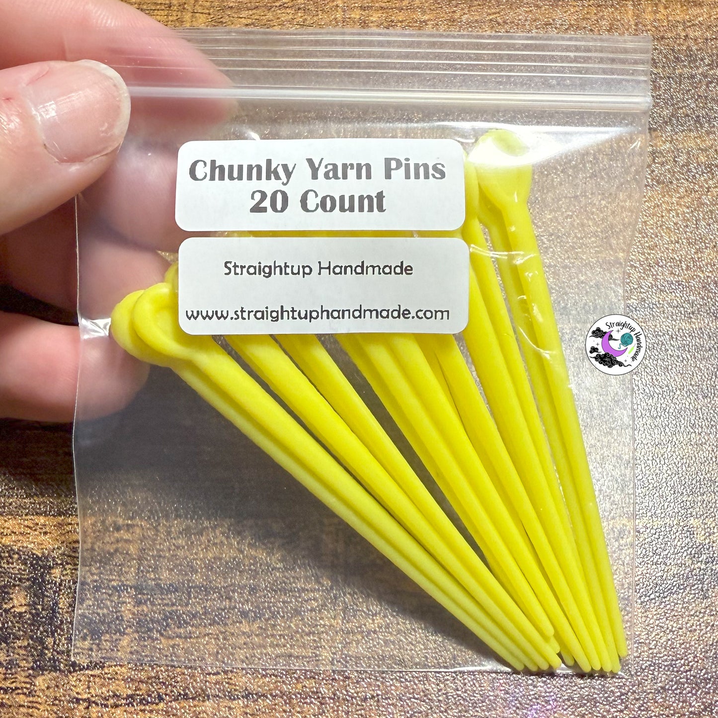 Chunky Yarn Pins