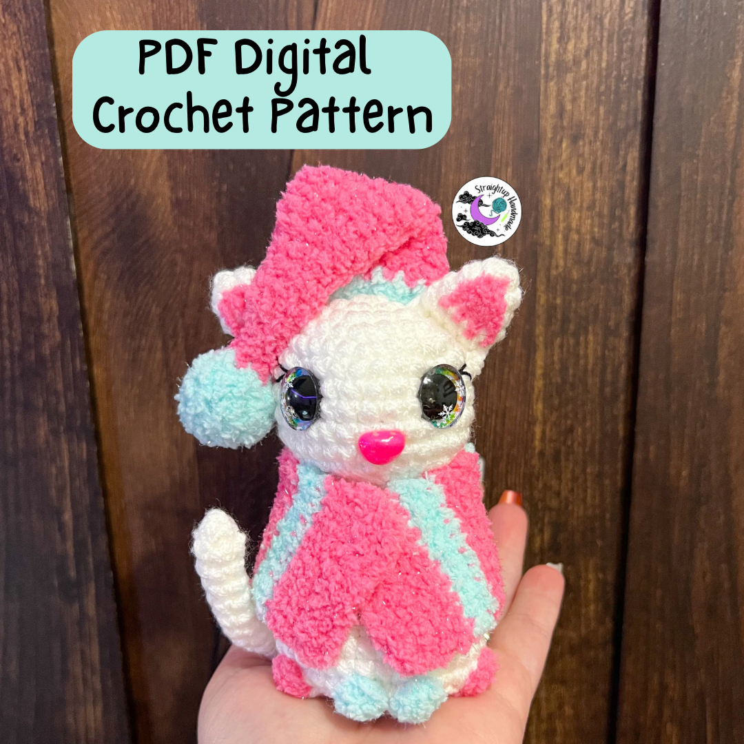 Aspen the Cozy Cat Crochet Pattern