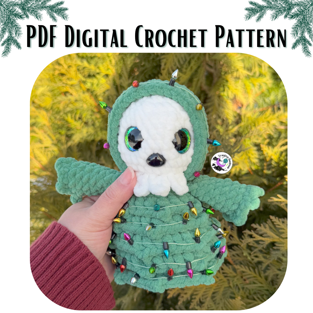 Christmas Tree Reaper LOW SEW Crochet Pattern