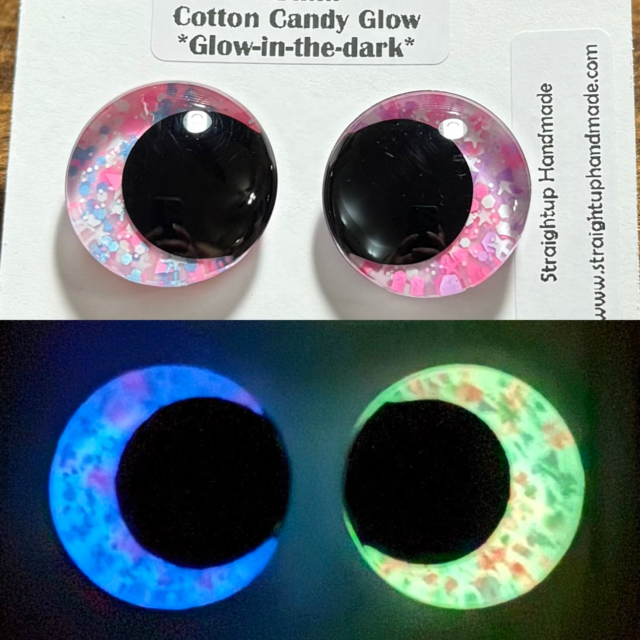 Summer Black Kawaii Safety Eyes