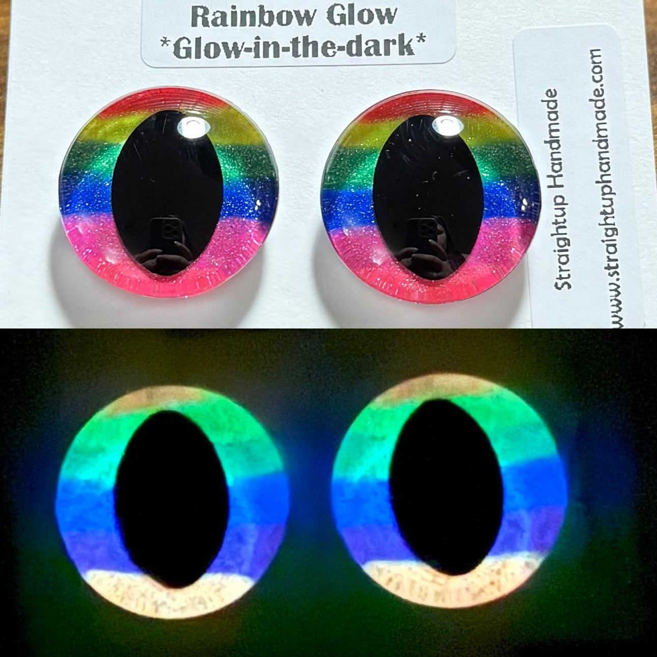 Summer Black Dragon/Cat Safety Eyes