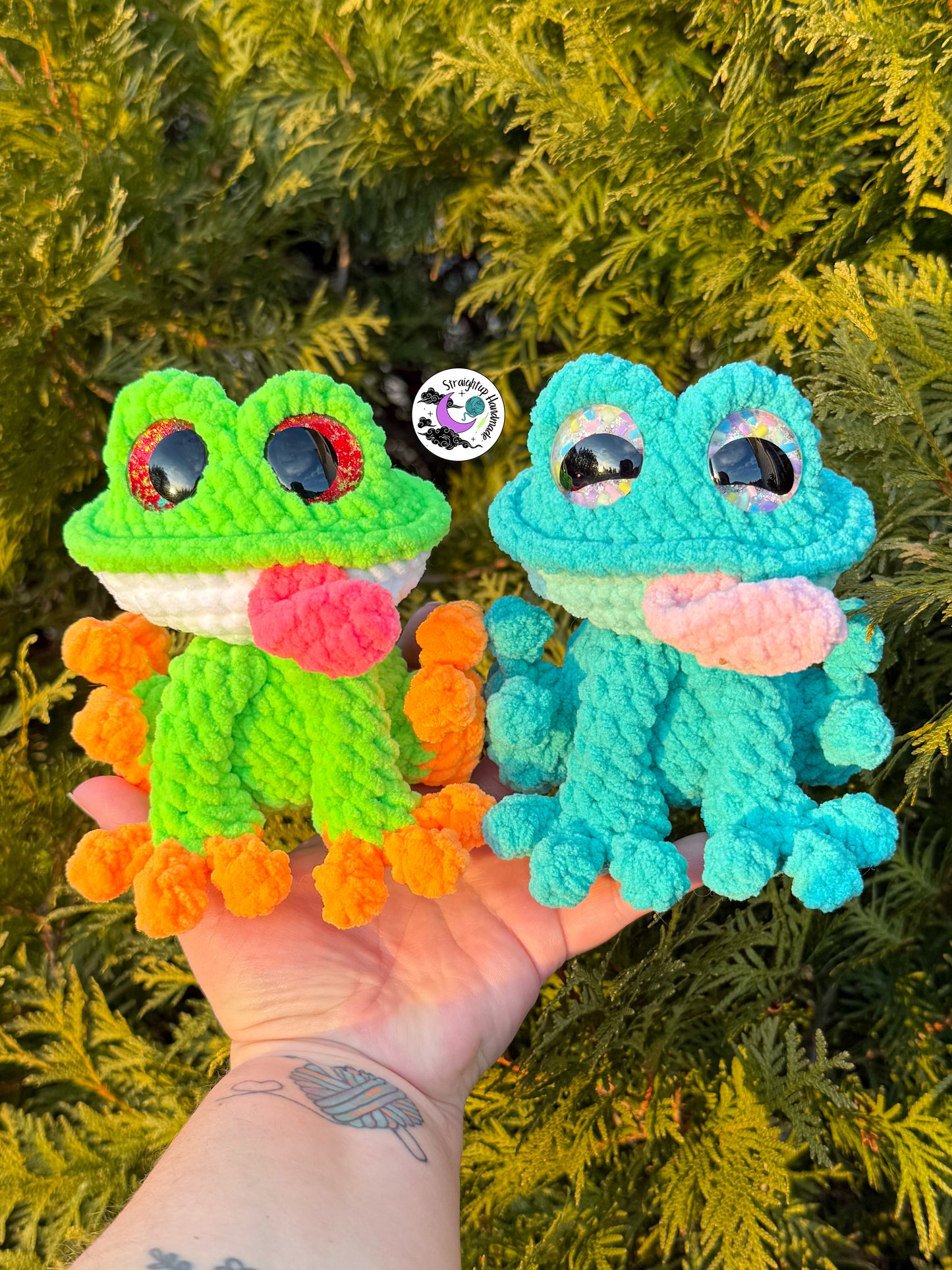 Finn the Frog Crochet Pattern