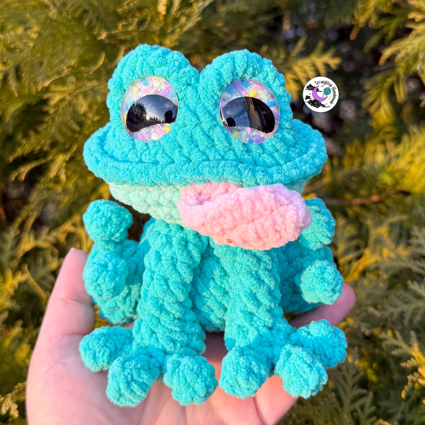 Finn the Frog Crochet Pattern