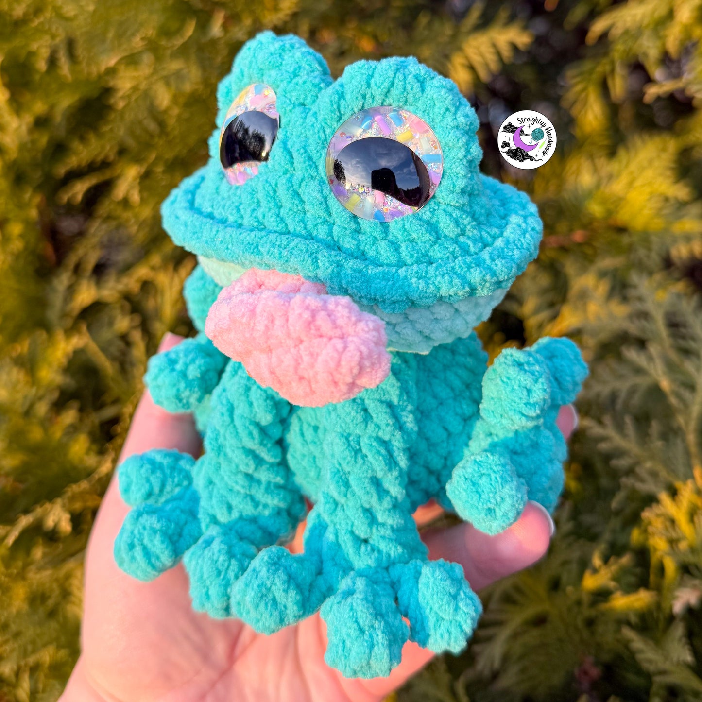 Finn the Frog Crochet Pattern