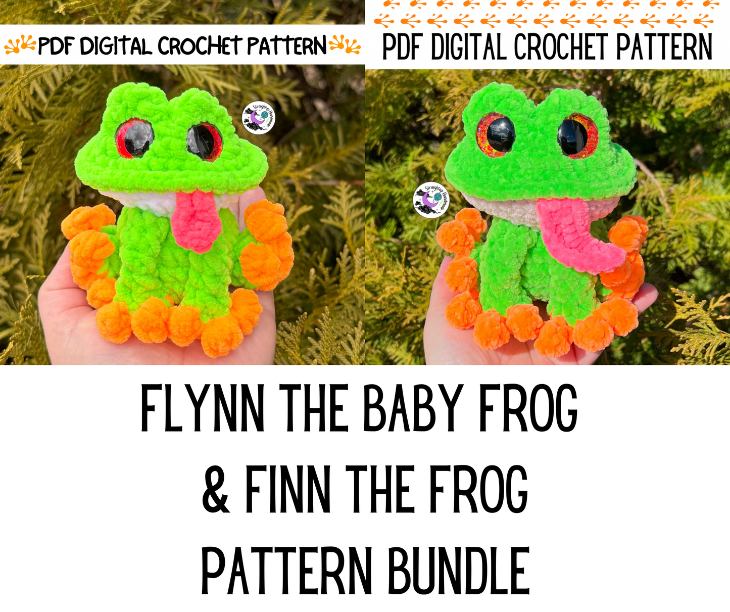 Frog BUNDLE Crochet Pattern