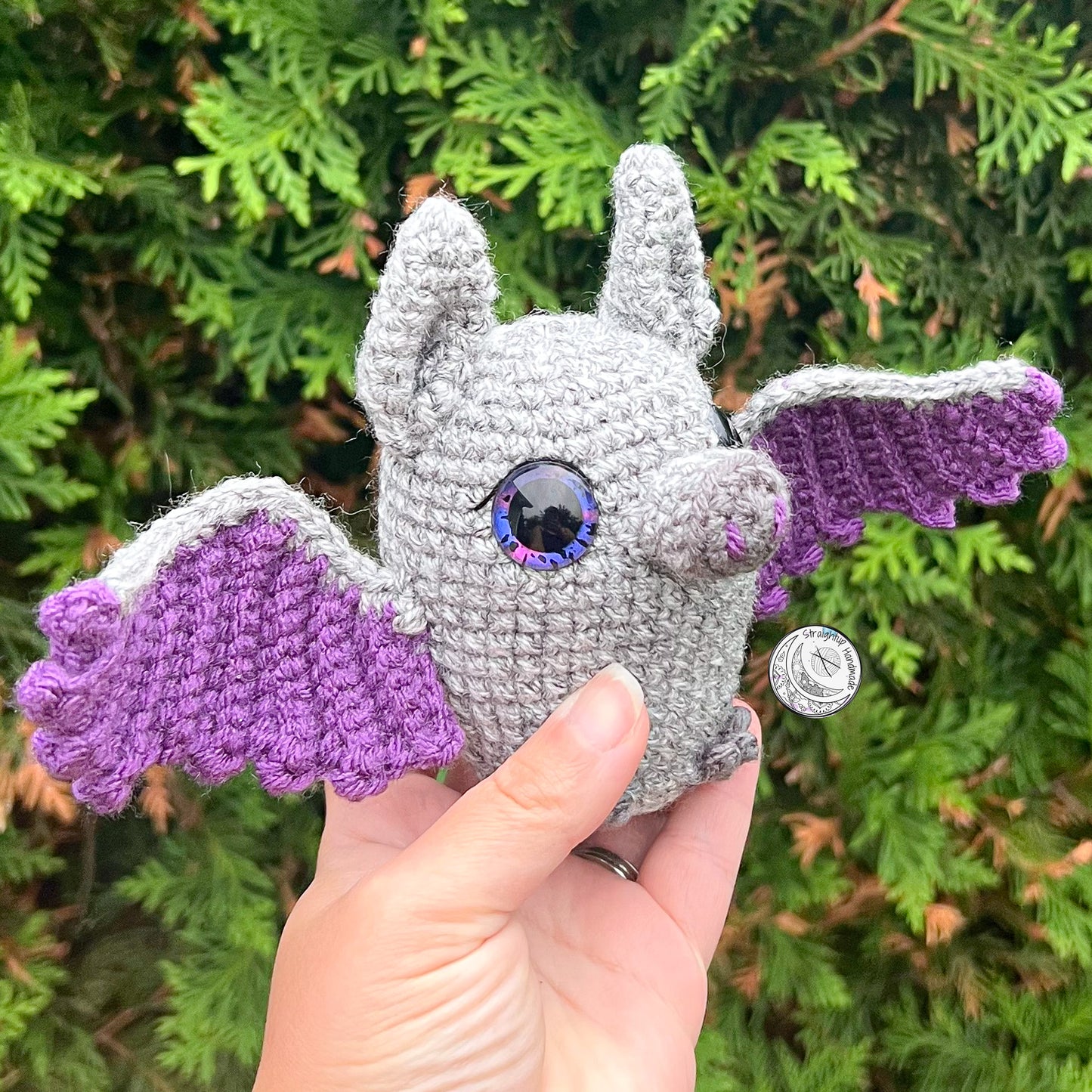 No Sew Bella the Bat DIGITAL Crochet Pattern