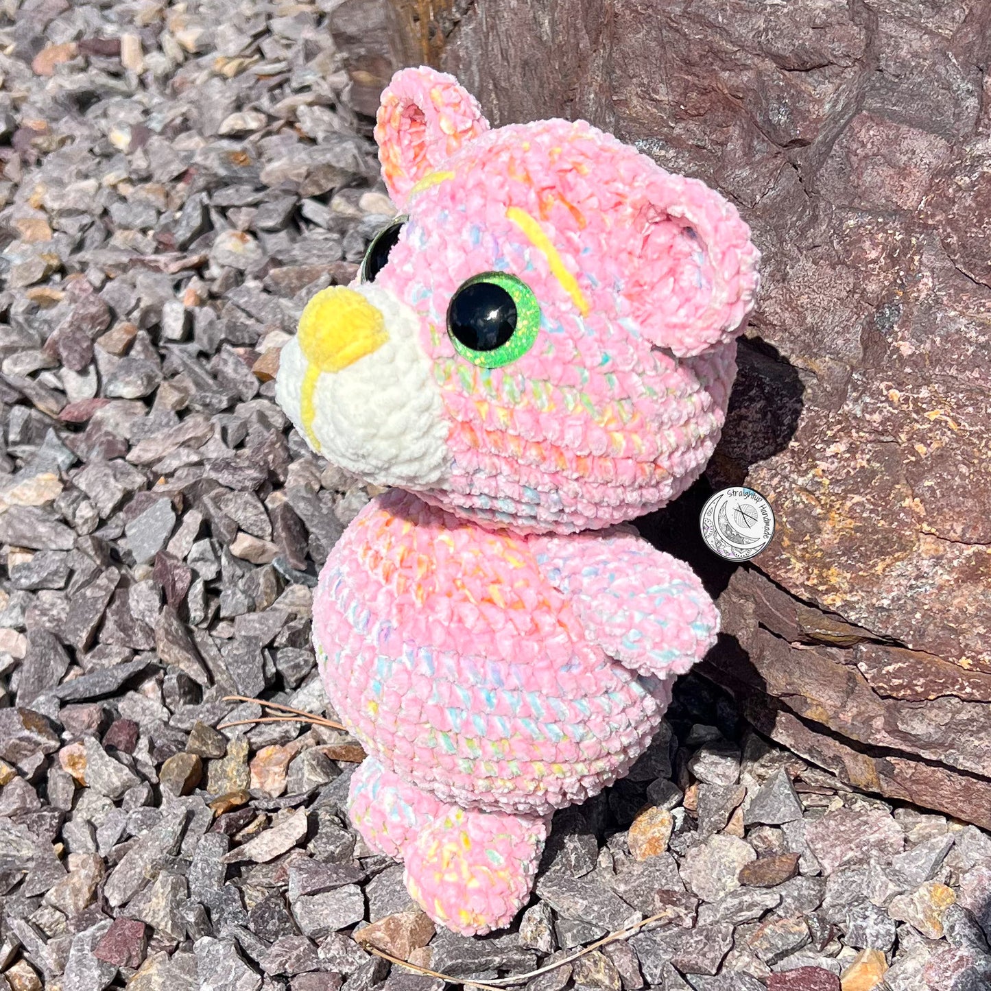 Pink Confetti Teddy Bear