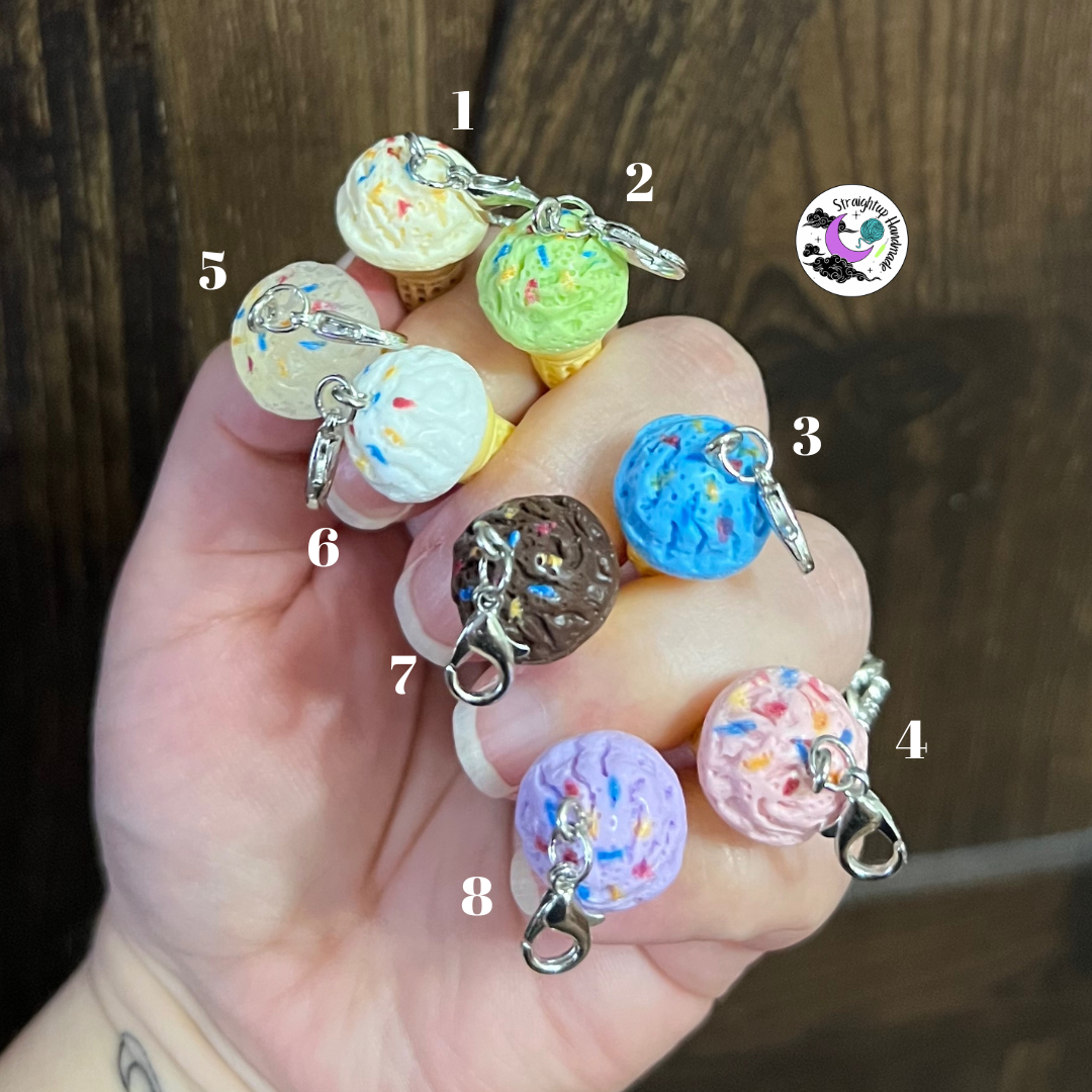 Ice Cream Stitch Markers