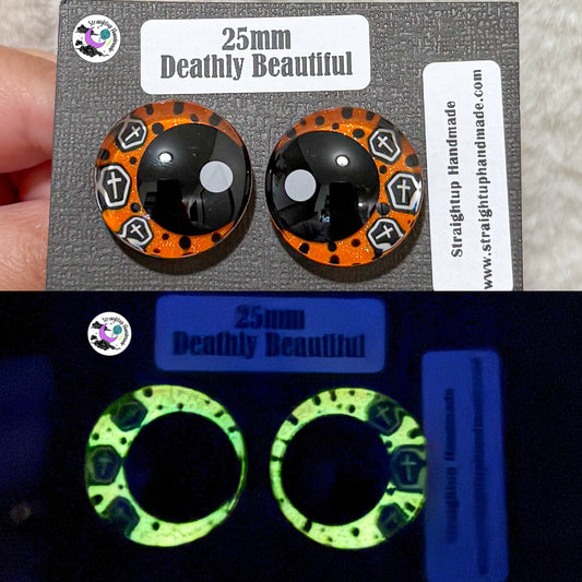 Halloween White Dot Kawaii Safety Eyes