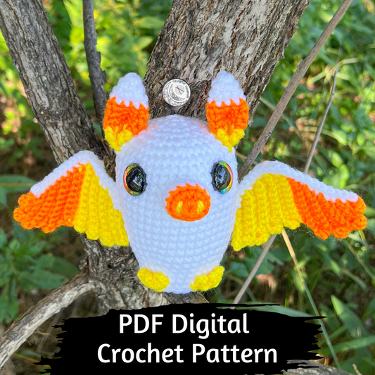 No Sew Bella the Bat DIGITAL Crochet Pattern