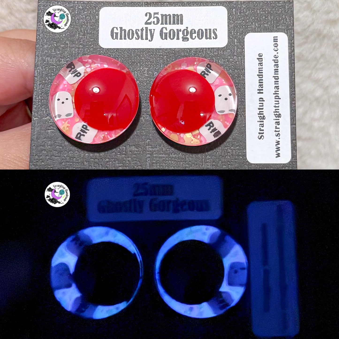Patreon Halloween Red Kawaii Safety Eyes