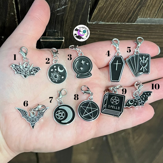 Goth Stitch Markers