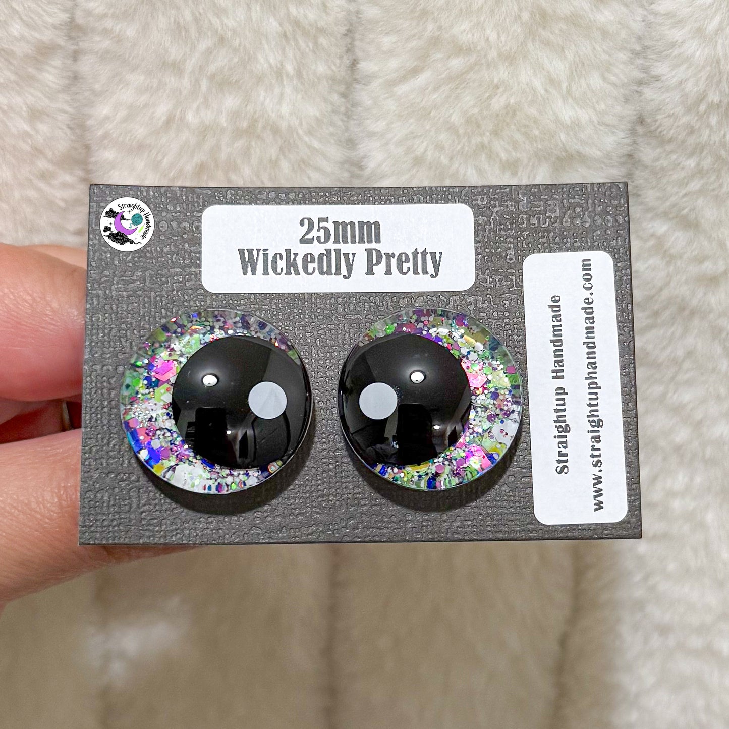 Halloween White Dot Kawaii Safety Eyes