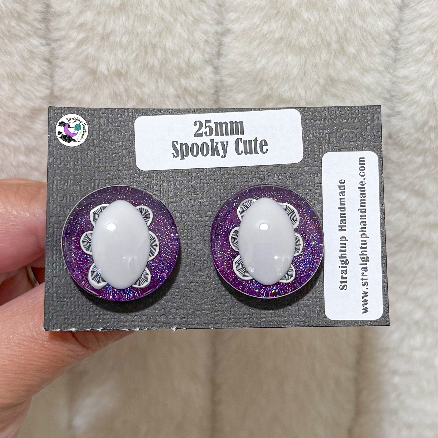 Halloween White Dragon/Cat Safety Eyes