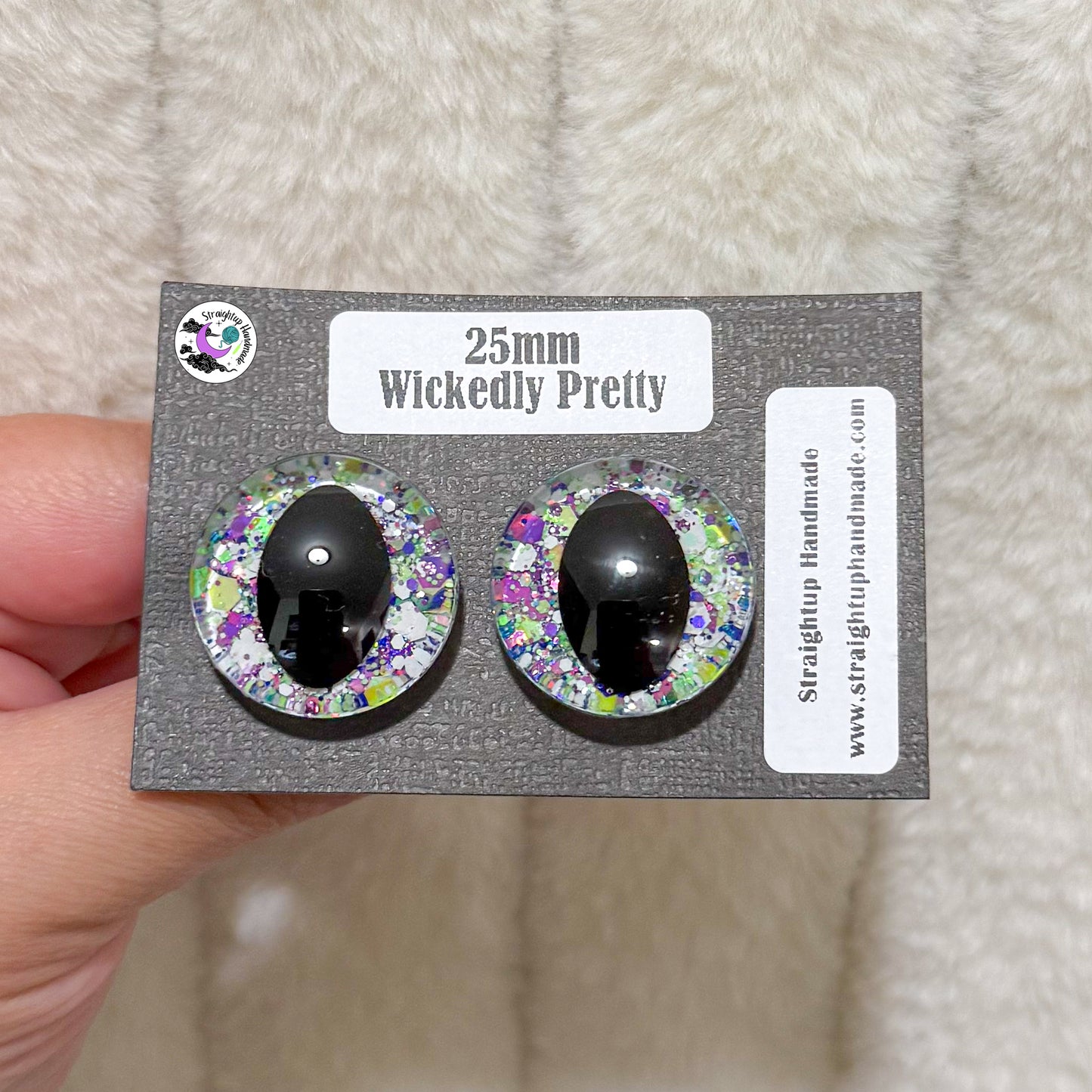 Halloween Black Dragon/Cat Safety Eyes