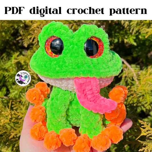 Finn the Frog Crochet Pattern