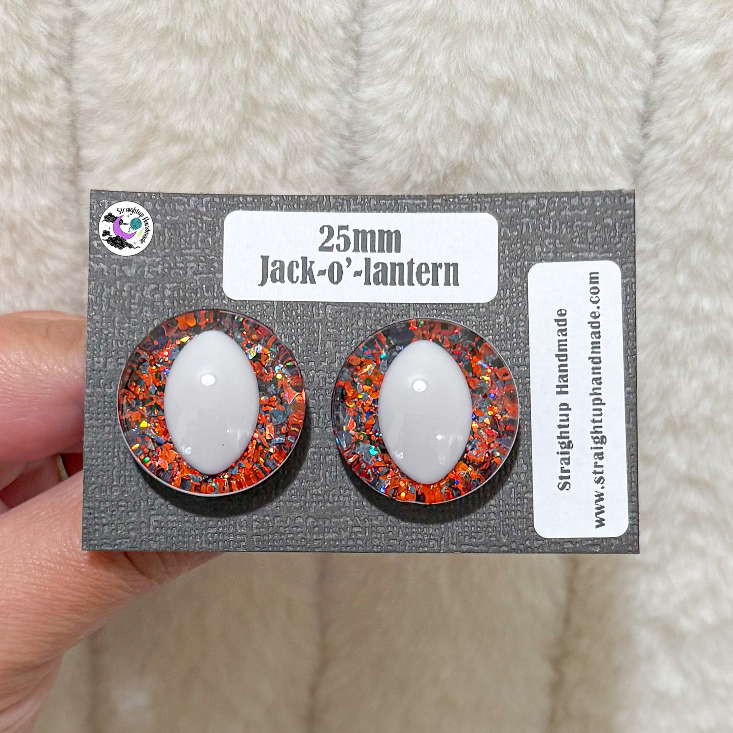 Halloween White Dragon/Cat Safety Eyes
