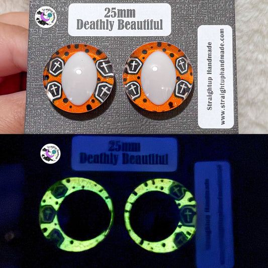 Halloween White Dragon/Cat Safety Eyes