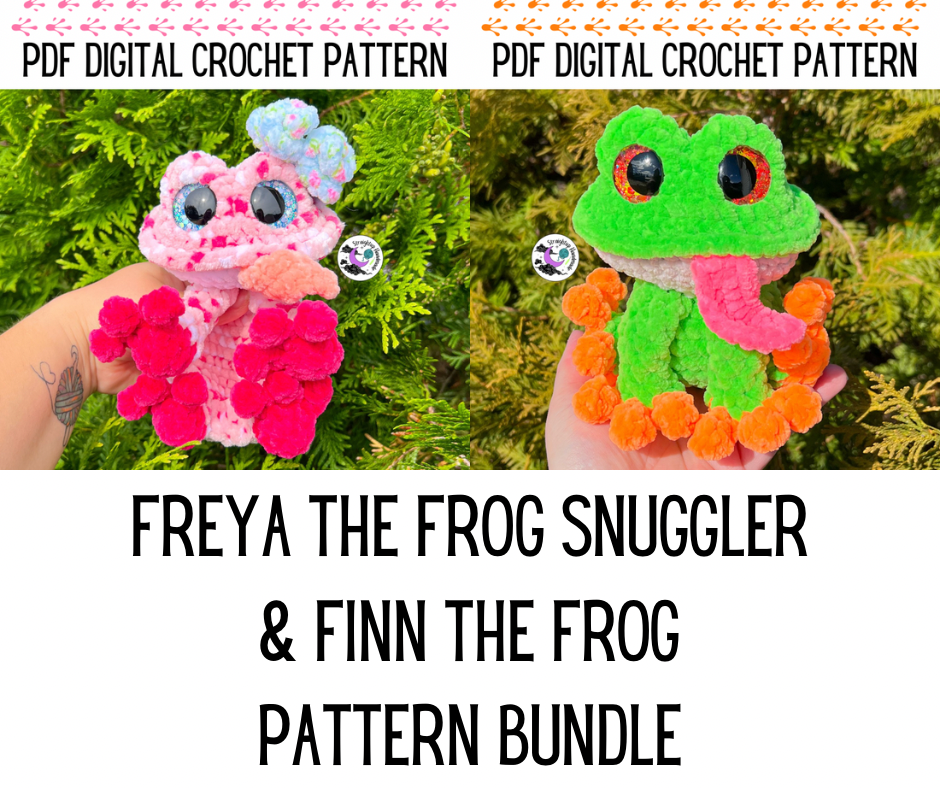 Frog Hand Pattern Frog Pattern Bundle – Straightup Handmade