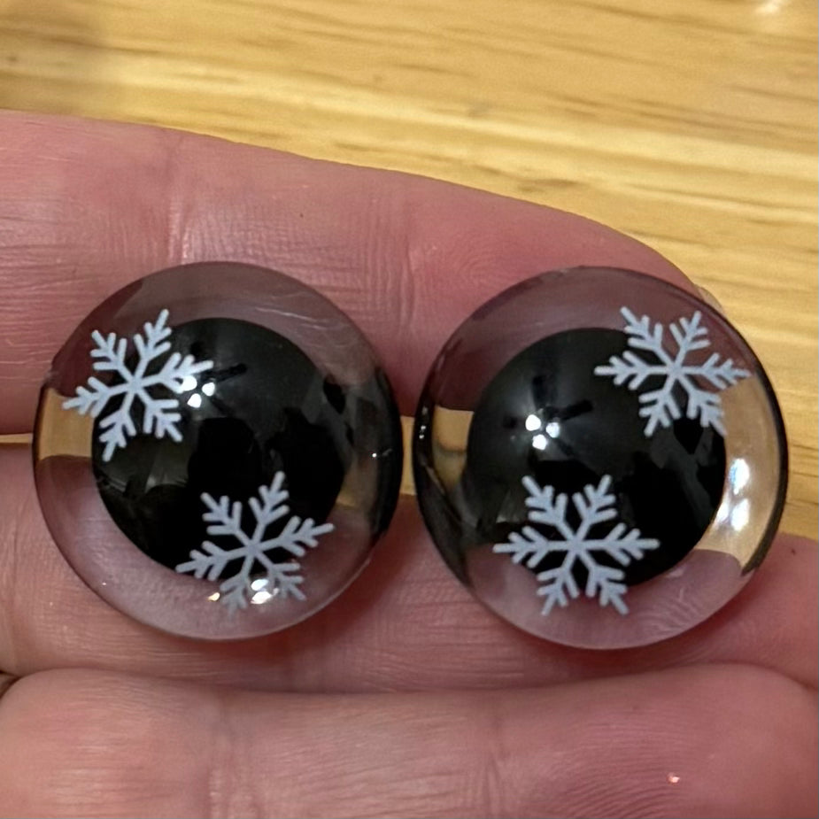 Snowflake Centered 3D Safety Eyes