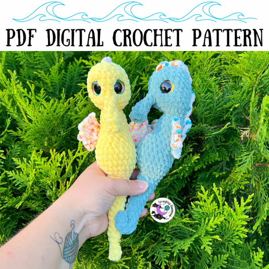 No Sew Baby Seahorse Crochet Pattern