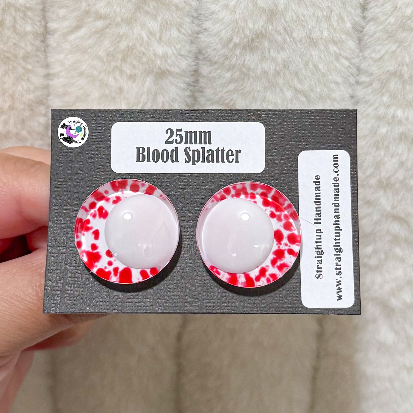 Halloween White Kawaii Safety Eyes