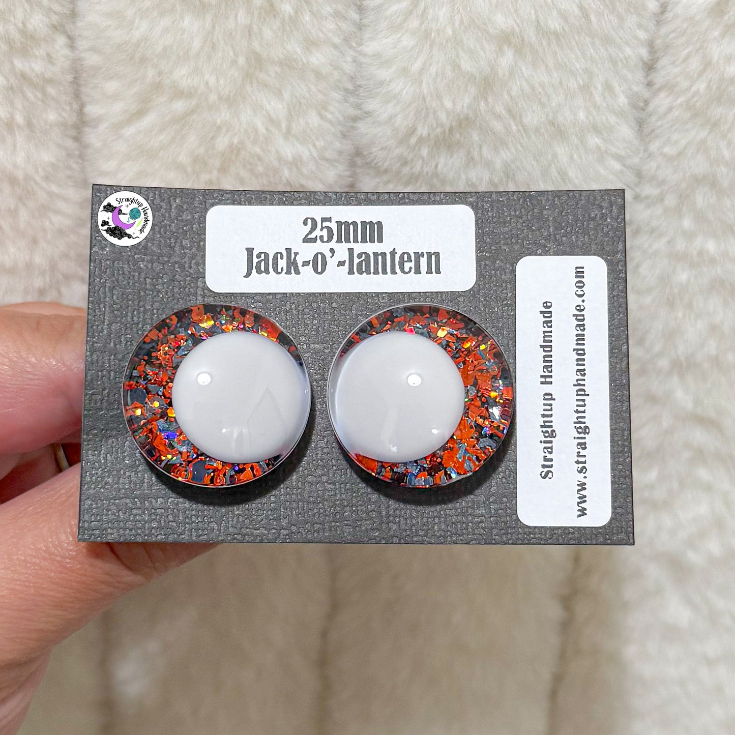 Halloween White Kawaii Safety Eyes