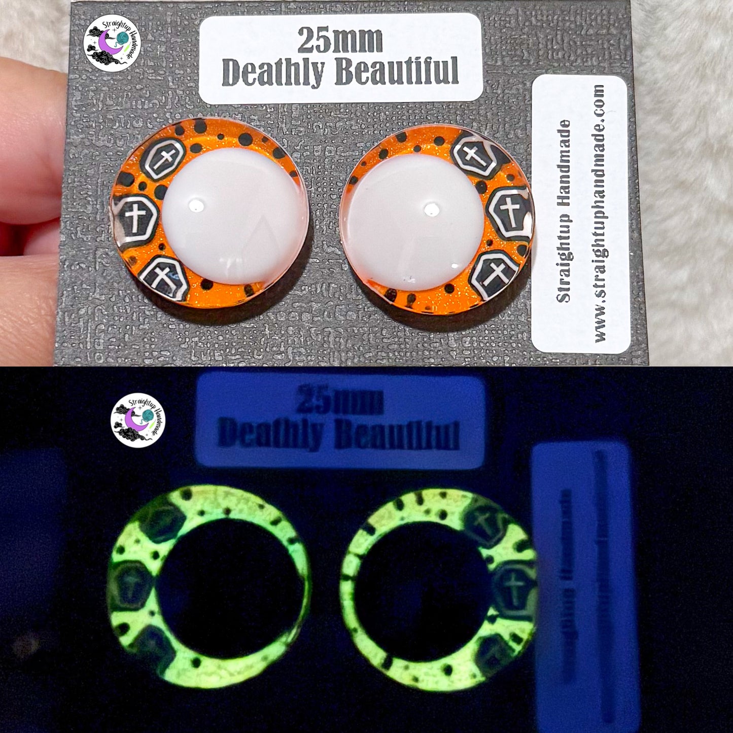 Halloween White Kawaii Safety Eyes