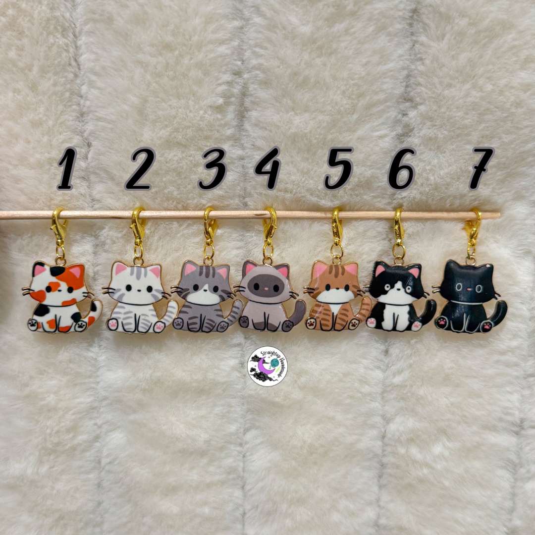Cat Stitch Markers